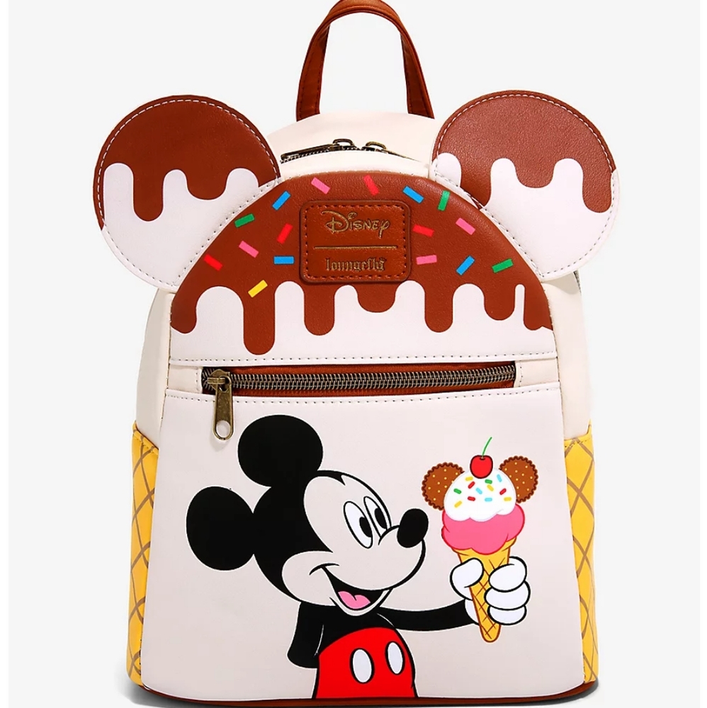 Loungefly Mickey Mouse Ice Cream Mini Backpack